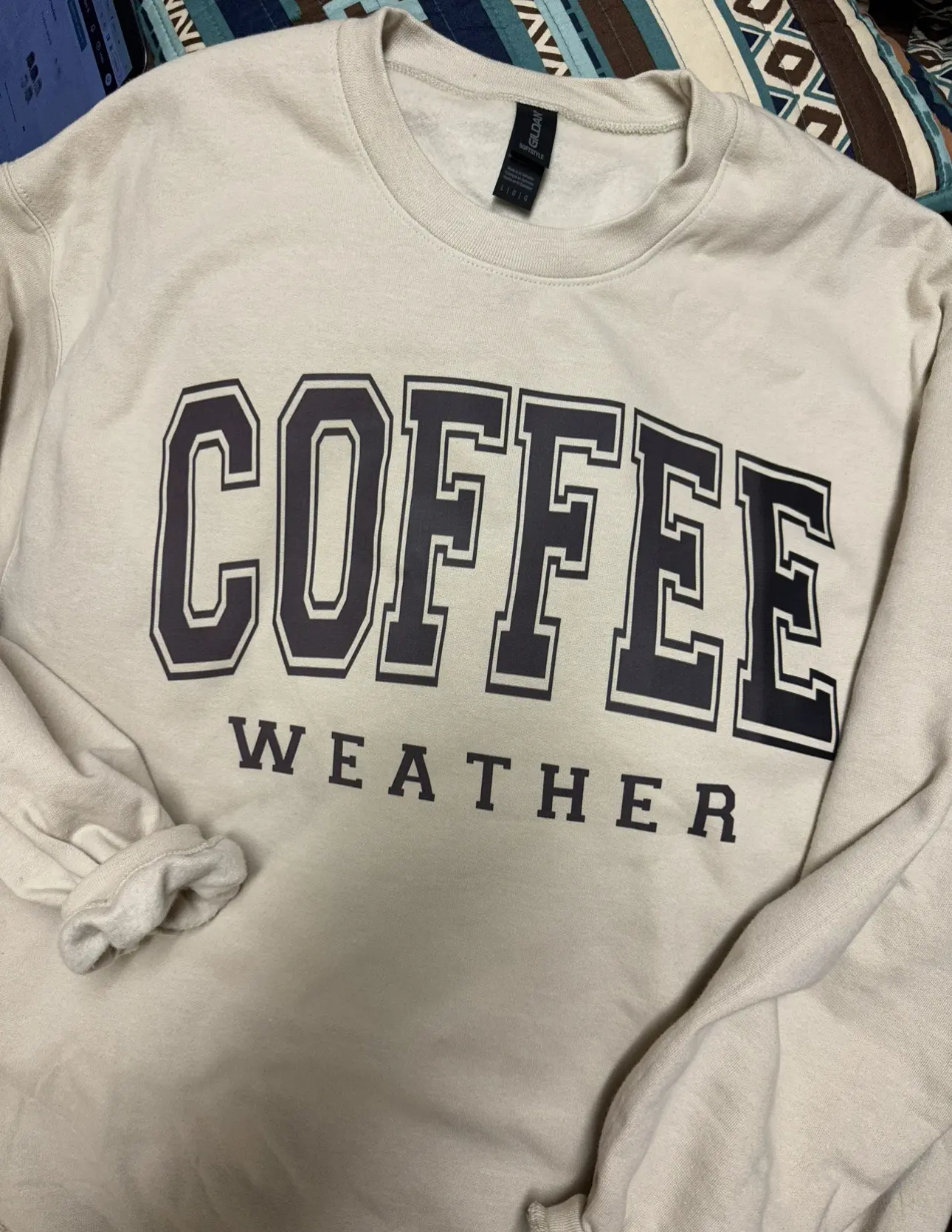 *Made to Order* Weather Season crewneck Cotton Casual