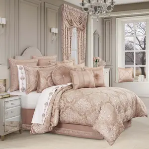 Rosewater Blush 4 Piece Comforter Set