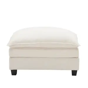 【Only Ottoman】Bigger Size  Modular Couch Sectionals with Ottoman, Big Comfy Cloud Couches, L/U Shaped  Modular Sectional Sofa, Modern Cloud SectionalCouches for Living Room, Deep Seat Sofa