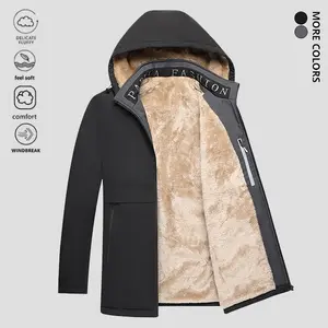 Winter Coat for Men - Comfortable, Soft, and Windproof Design - Available in Multiple Colors - Delicate Fluffy Feel