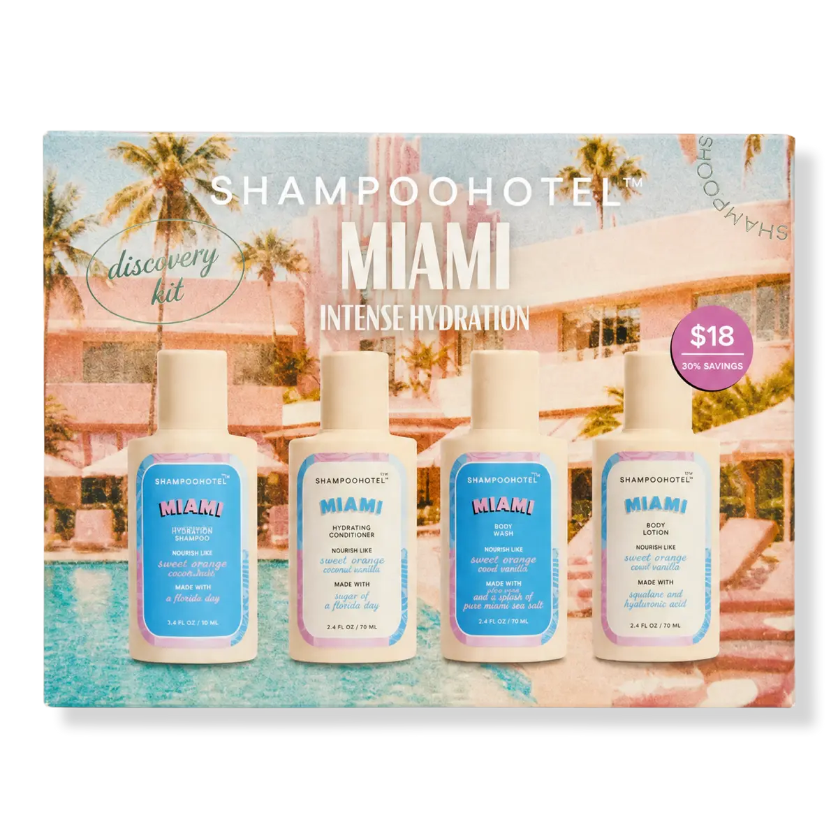 SHAMPOOHOTEL Miami Discovery Kit