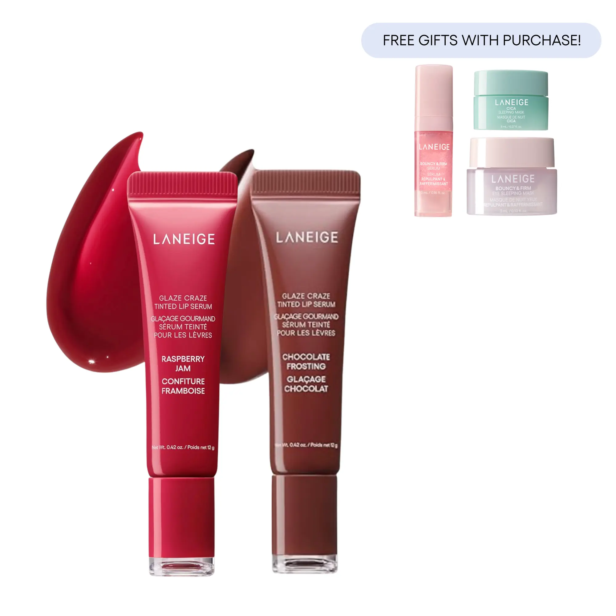 Raspberry Jam + Chocolate Frosting GC