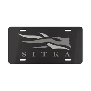 Camo Vanity Plate With Sitka Camo Blackout, Truck tag, Car Accessories