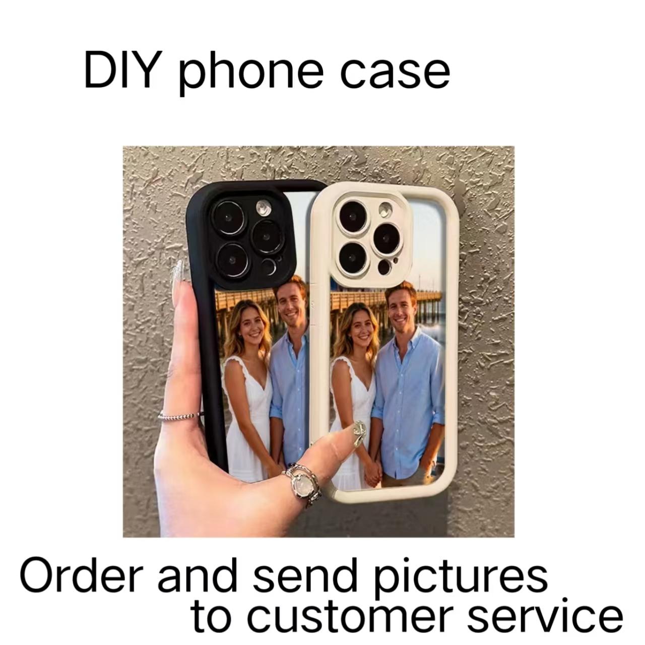 IPhone 12–17 custom photo phone case for couples, Tianyan tiered drop-proof protective cover—top choice for Valentine’s Day gifts