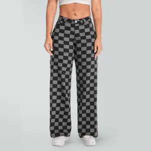 Magic ONESO Mid-low Rise Baggy Jeans Stretchy Wide Leg Denim Pants Womenswear Bottom Lady Basic Minimalist Comfortable Denim Tummy Control Curve Hugging Regular Size BBL 8001