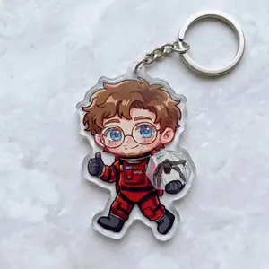 Grace Rocky Project Hail Mary Inspired Keychain charm, Sci Fi Novels Fandom Acrylic Keychain, Fanart Gift
