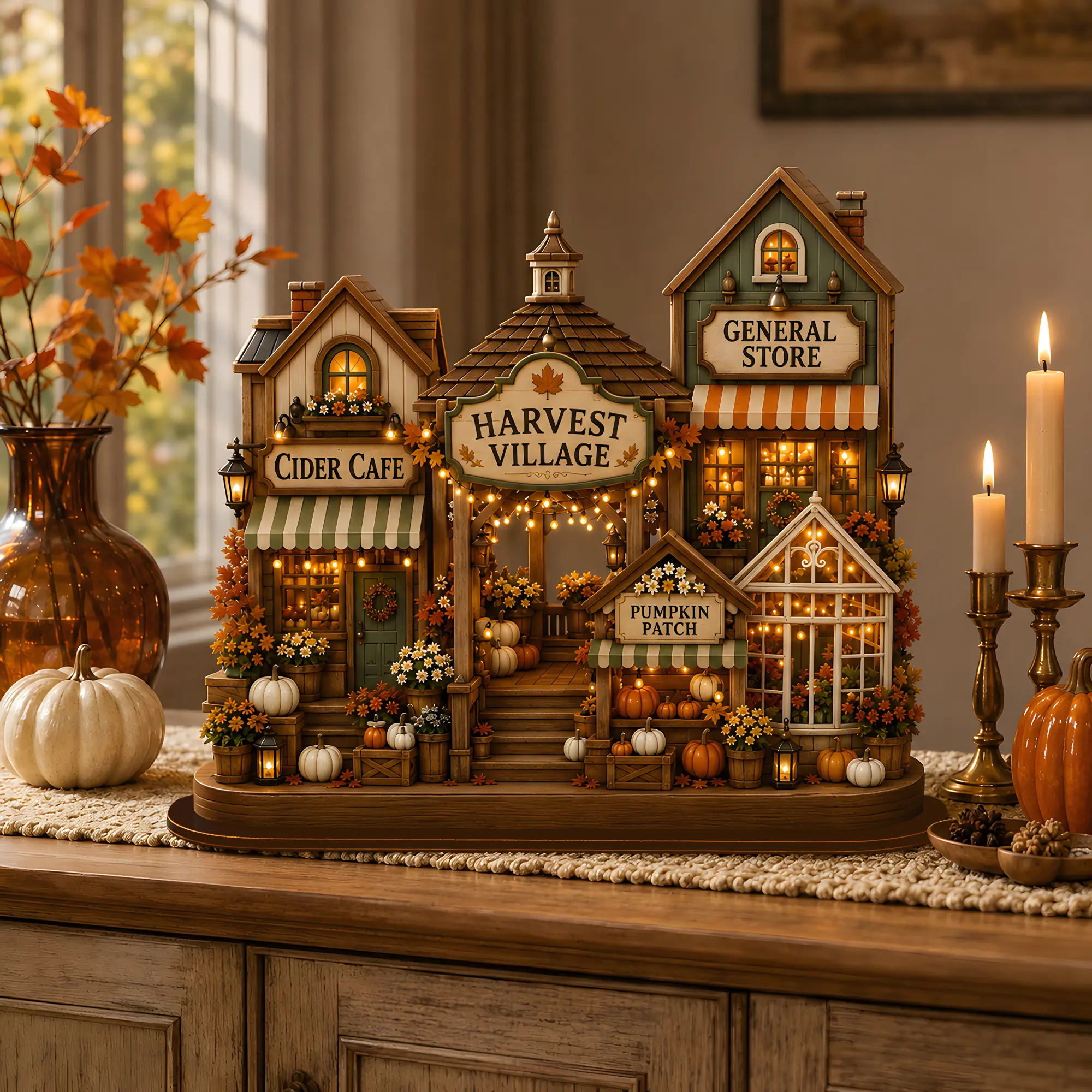 Harvest Home Wooden Sign, Vintage Halloween Decor 2026, Fall Decor 2026, Autumn Bakery Wooden Sign Decor, Fall Pumpkin House Decor, Autumn Table Sign, Thanksgiving Farmhouse Gift, Cozy Country Shelf Decor, Bookshelf Decor