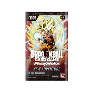 Dragon Ball Super Fusion World Card Game NEW ADVENTURE Booster Pack FB02 Blazing Aura Series