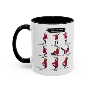 A Little Bit Alexis Rose Dance Schitt's Creek Accent Coffee Mug - scs15480
