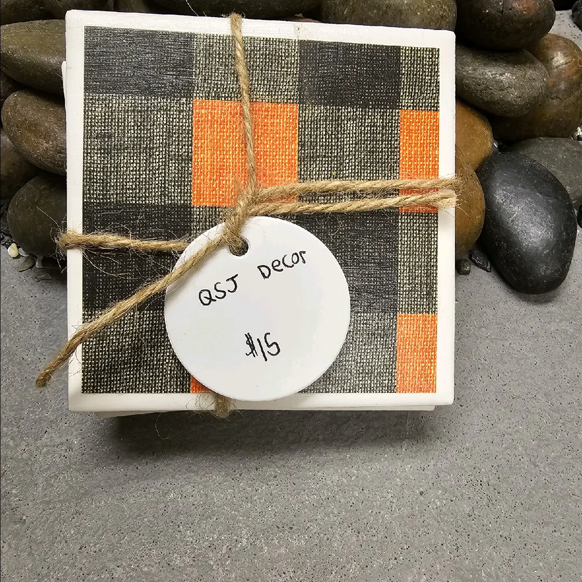 Checkerboard Coasters