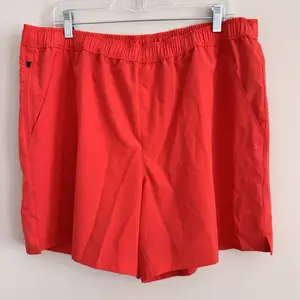 DSG Men's XL 6" Agility Woven Short Red Sun NWT Athletic Gym Running Training