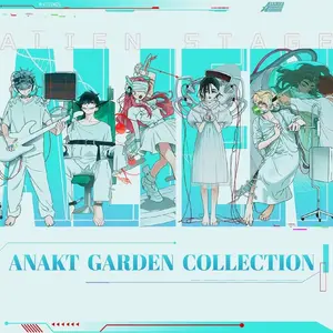 Alien Stage anime merchandise acrylic standee, a creative campus decoration and gift, perfect for Alien Stage fans.