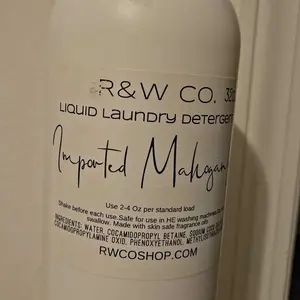 32oz Highly Scented Liquid Laundry Detergent