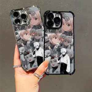 Hunter x Hunter Killua Zoldyck Anime Phone Case Compatible with iPhone 11/12/13/14/15/16 (Pro Max/Plus) Stylish Cosplay Design for Anime Fans
