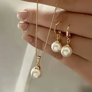 6pcs simple necklace and earring jewelry set, suitable for Women's daily, holiday, and party wear 6pcs simple necklace and earring jewelry set, suitable for Women's daily, holiday, and party wear