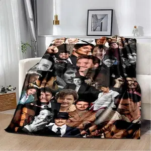 Soft Funny Throw Blanket Jose Pedro Balmaceda Pascal Mosaic Plush Blanket,Flannel Blanket For Living Room Bedroom Bed Sofa Picnic Kids tiktokshopspringglowup