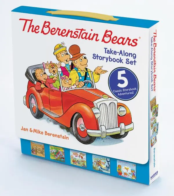 The Berenstain Bears Take-Along Storybook Set: Dinosaur Dig, Go Green, When I Grow Up, Under the Sea, The Tooth Fairy (Berenstain Bears) by Jan Berenstain||Mike Berenstain||Mike Berenstain [Paperback Book]