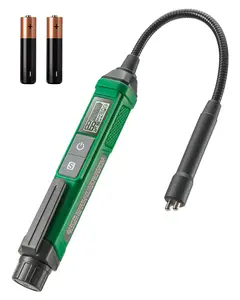 【FathersDayGift】TESMEN TBF-200 High-Precision Brake Fluid Tester Pen, Automotive Maintenance Tools, 8.5-Inch Corrosion-Resistant Gooseneck Probe, Data Hold, 3-Color Backlight Alarm for DOT3, DOT4, DOT5.1