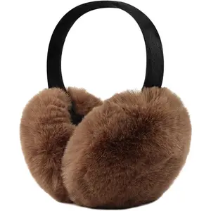 Winter Women Earmuffs Faux  Girls Ear muffs Warm Uni  Ear Covers Foldable Outdoor Boy Ear Warmers for Women