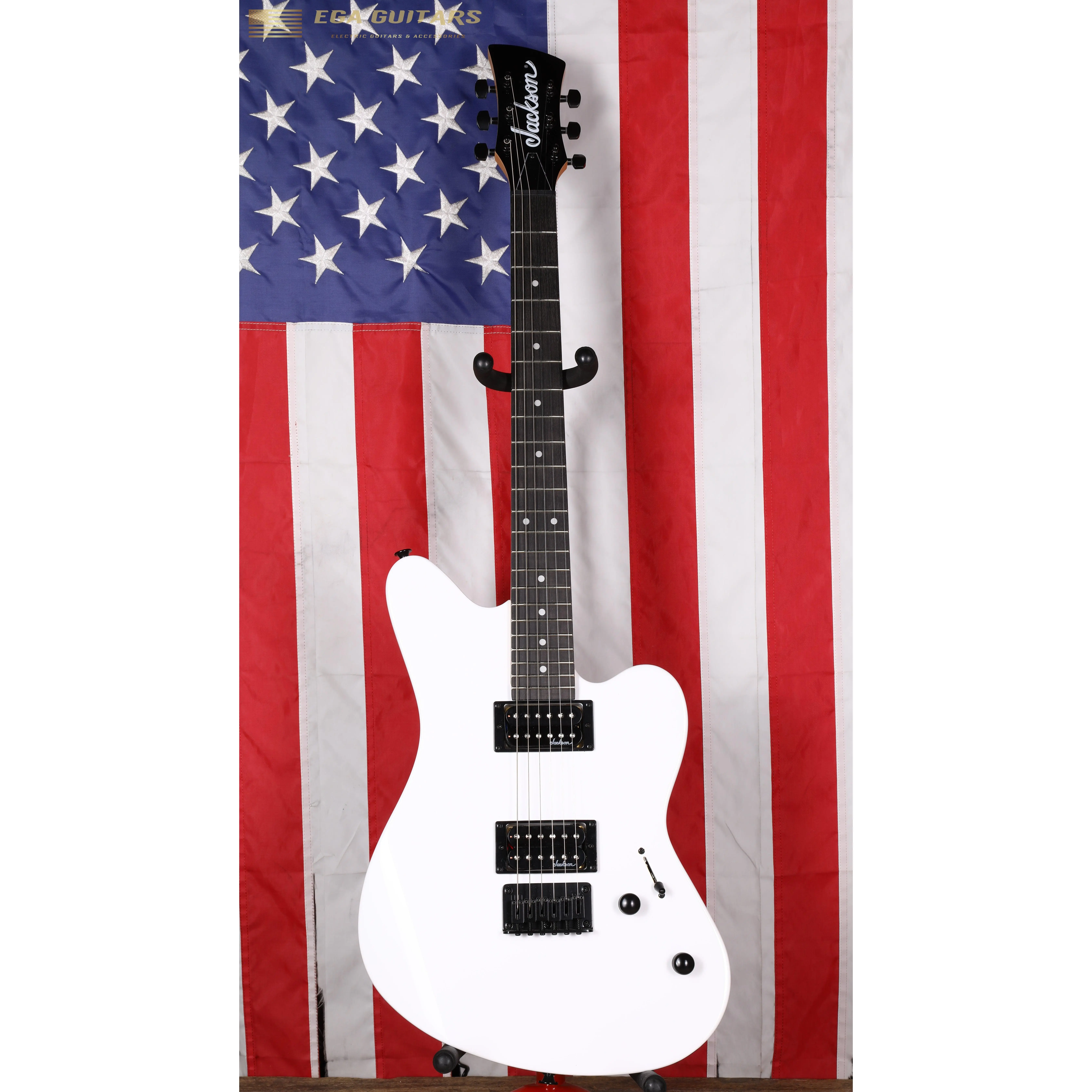 Jackson JS Series Surfcaster JS22 HT - Snow White