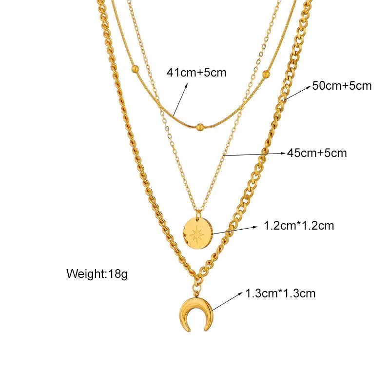Neckless women stainless steel