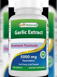 Best Naturals Garlic Extract 50:1 100 mg - 360 Tablets