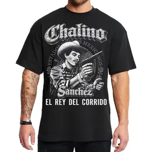 Chali art Silver Mexican Legend Music Clothes Chicana Style Unisex Hoodie Medium Heavy Sweatshirt T Shirt for Men & Women Full Size S-5XL