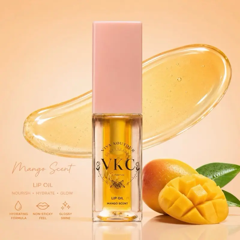 VKC Lip Oil Ultra – Mango | Hydrating, Plumping Lip Oil
