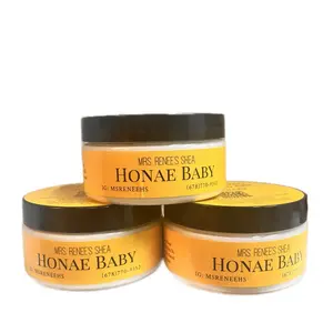 Mrs. Renee’s Shea: Honae Baby 8 oz Whipped Butter with Long-Lasting Scent, Gluten-Free, Paraben-Free, and Preservative-Free for Skincare and Fragrance