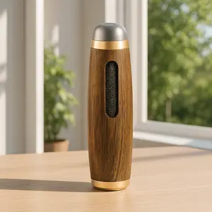 Walnut Beech Wood Car Ashtray – Keep Your Car Clean – Detachable Design, No Spills, 3 Sizes Fit Most, A Must-Have for Every Ride