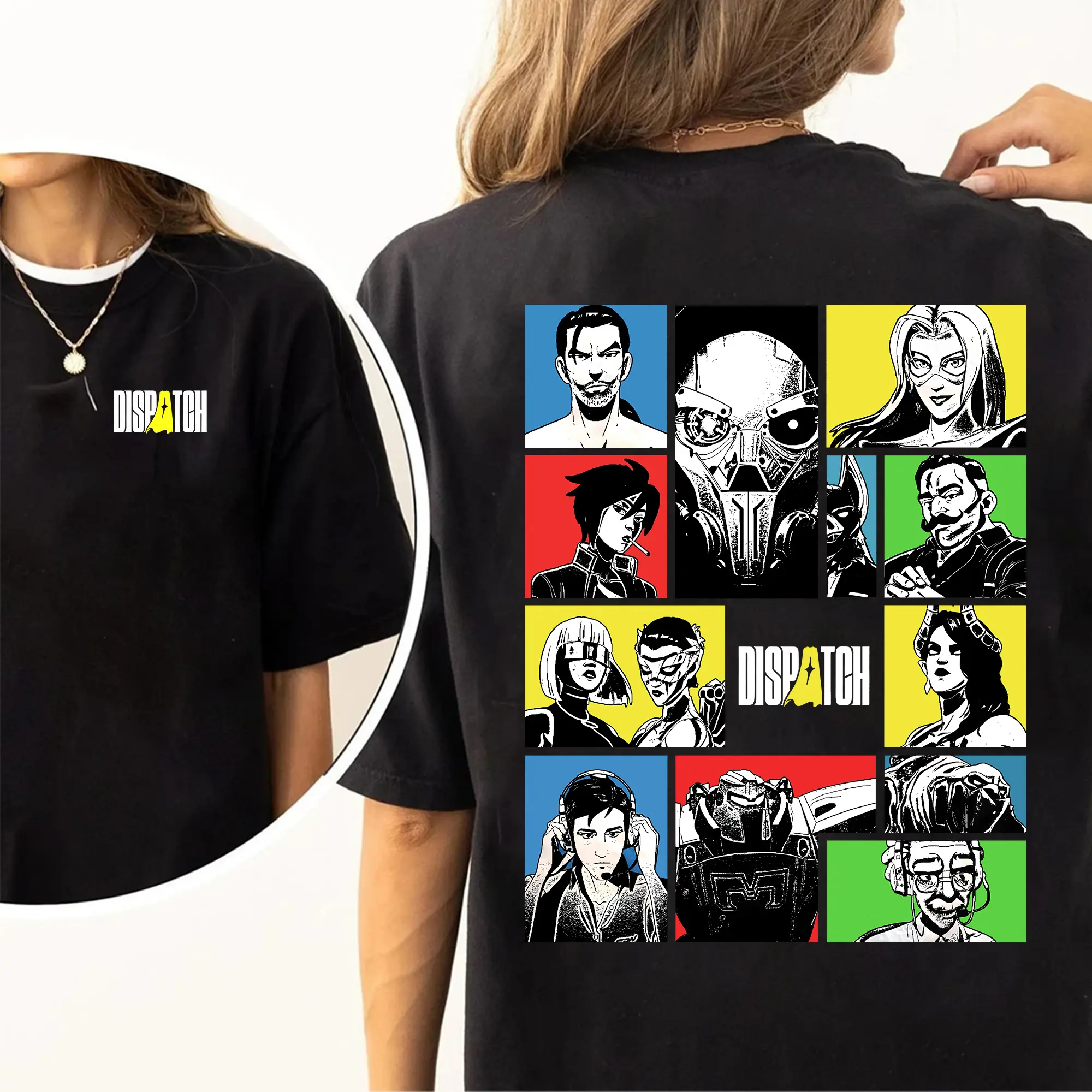 Dispatch Game 2 Sides T-Shirt, Sweatshirt, Hoodie, Gift For Gamers, Office Decor, Home Decor, Gift For Game Fans, Perfect Gift For Retro Gaming Enthusiasts