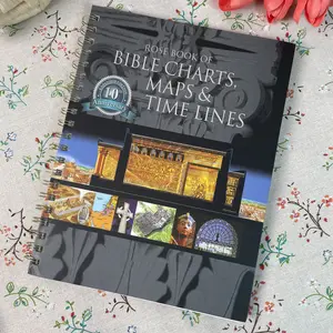 Bible Charts Maps & Time Lines 10th Anniversary Edition Spiral Bound Visual Reference Guide with Study Notebook for Personal Devotions Sunday School Classes
