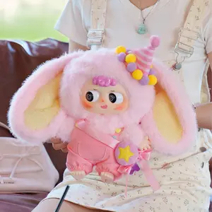 BABY THREE First Gen Hemi - 400% Jumbo Plush Blind Box，Bunny Plush Dolls，Soft Furry Collectibles，Backpack or clothing decoration，Stuffed Animal