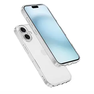 Ultra Thin Clear TPU iPhone Case |   Soft Silicone Shockproof Slim Fit |   Everyday Carry & Minimalist Style |   Crystal Clear Non-Yellowing (Compatible with iPhone X/XS/XS Max/11-17 Pro Max/Plus/Mini)