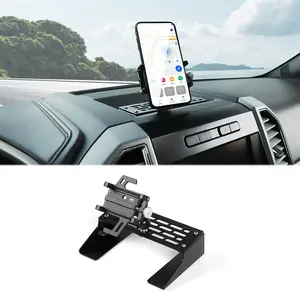 Center Console Storage Box Multi Functional Expansion Phone Holder Bracket For Ford F150 2015-2020 Car Interior Accessories