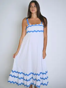 Seaside Serenade Maxi Dress - HoneyPlum Clothing