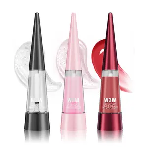 Water-Glow Lip Oil, Lightweight Hydrating Lip Makeup with Non-Greasy Feel, Sheer Shine Finish for Smooth Comfortable Lips, Everyday Use.