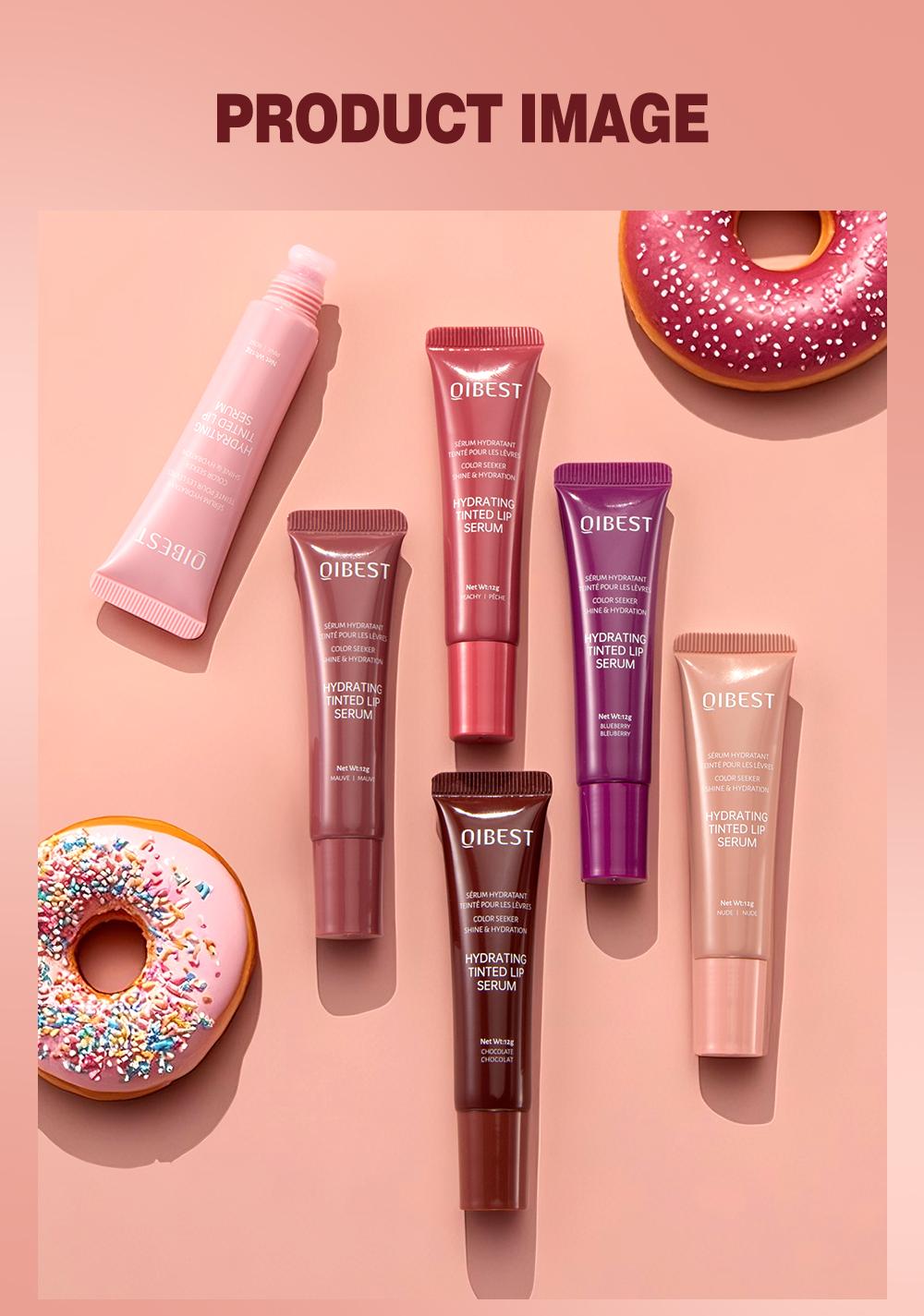 Long Lasting Lip Gloss, 1 Count Moisturizing LipGlaze, Glossy Lip Glaze Stick, Plumping Lip Oil LipStick, Lip Plumping Lipstick for Girls &Women,Makeup