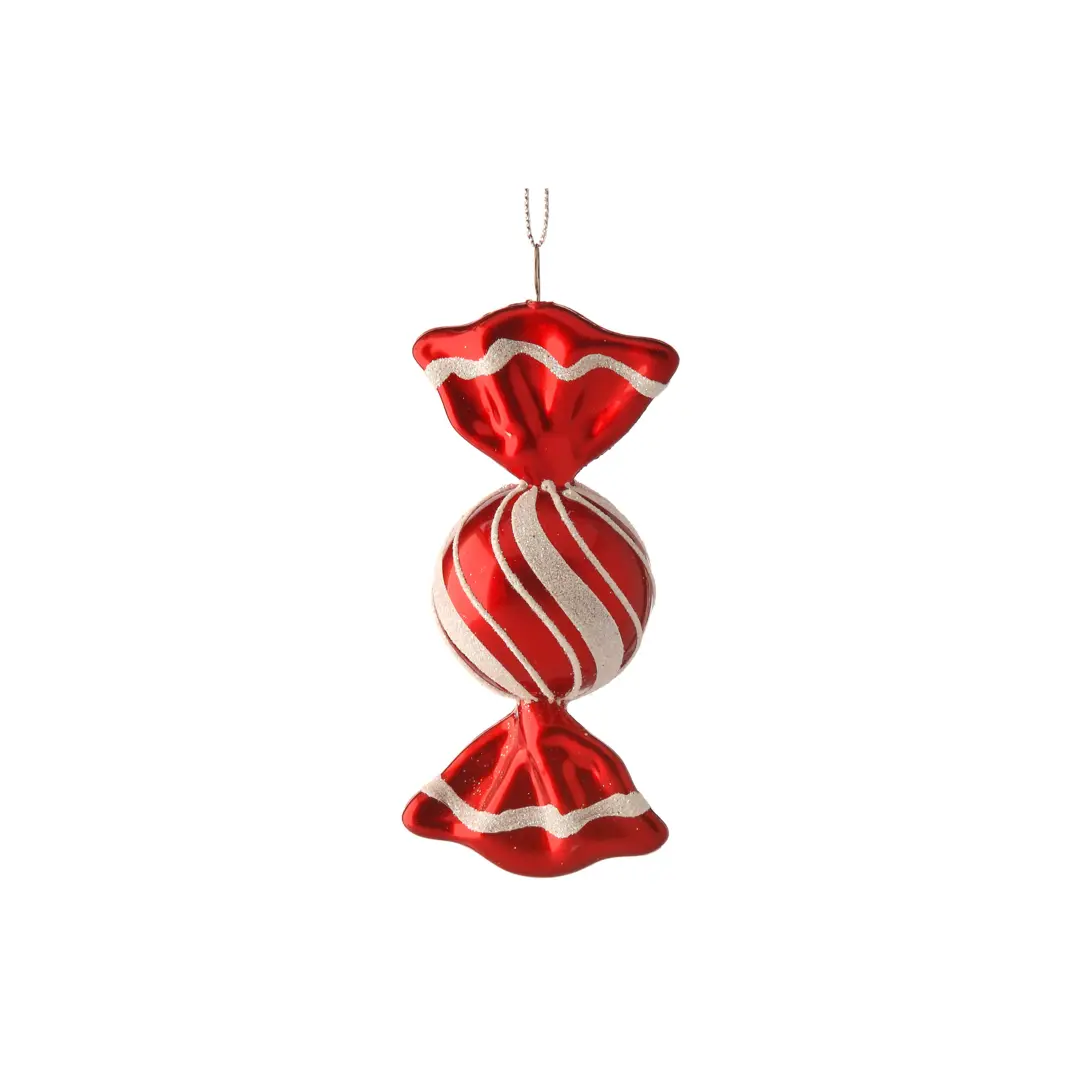 Peppermint Striped Ornament