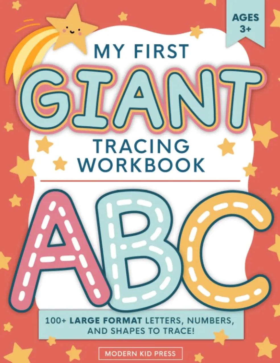 My First Giant Tracing Workbook: Over 100 Large Format Letters, Numbers and Shapes to Trace