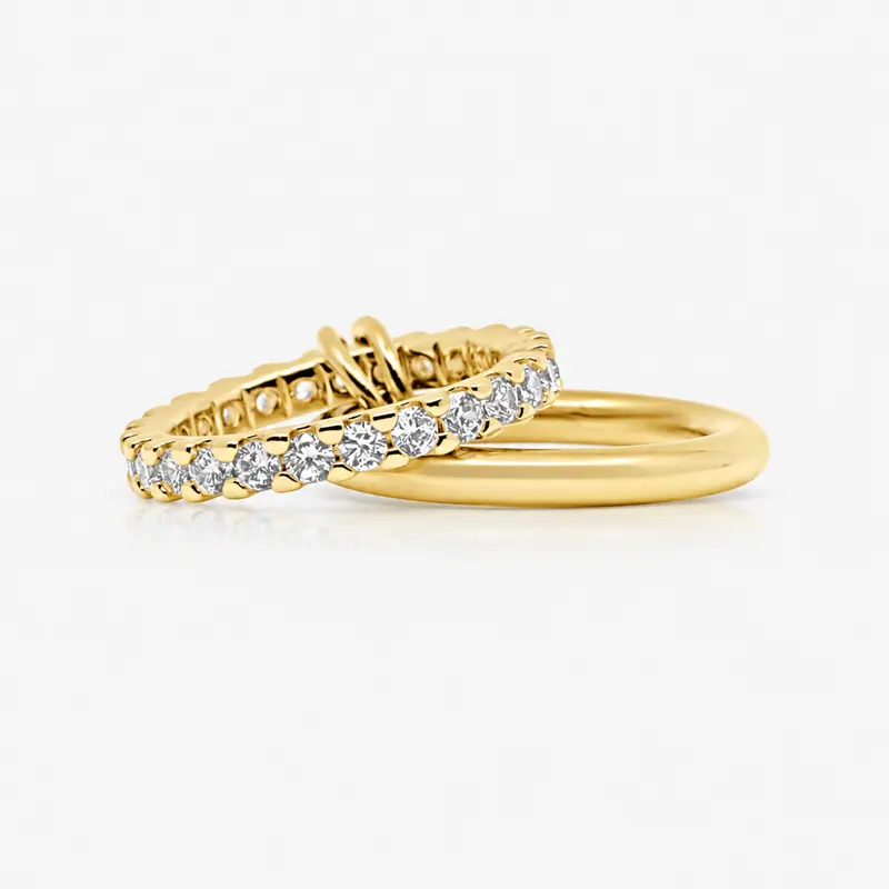 EVRY JEWELS Gold or Silver Plated Women's Hypoallergenic Lost in Hollywood Ring