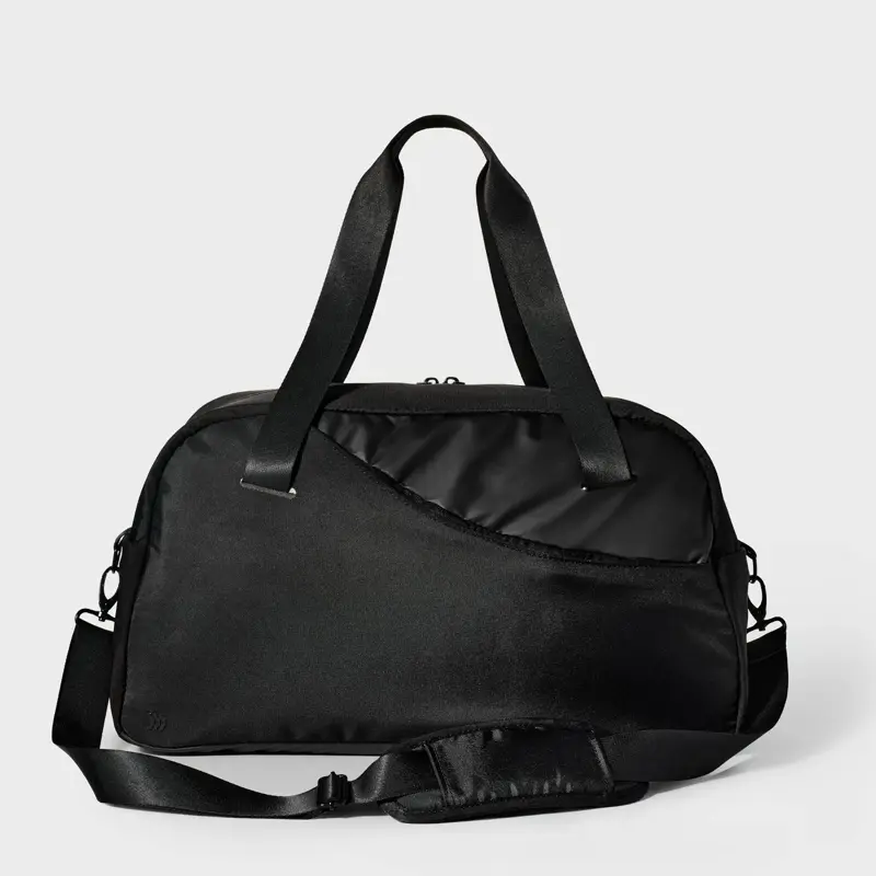 Black Duffel Bag - Spacious Gym Bag for Storing Workout Essentials #gym #fitness
