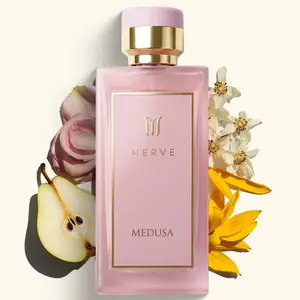 Merve Medusa Perfume For Women 3.4 oz | Long Lasting 12+ Hours | Rose, Ylang Ylang, Fruity, Floral, Citrus, Musk | Eau de Parfum | Vegan & Cruelty Free | Gift for Her