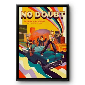 [SALE UP TO 40%][Unframe] No Doubt May 6 & 9 2026 Sphere Las Vegas NV Poster