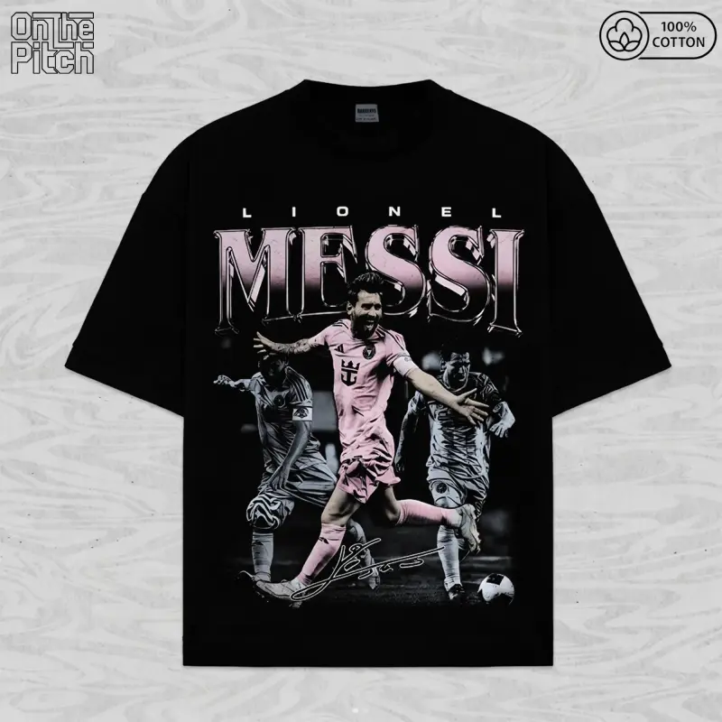 ⚽🐐🔥 Vintage Messi Career Graphic Tee – Retro GOAT Soccer Streetwear Shirt, Oversized Heavyweight Cotton Y2K T-Shirt for Men & Women, TikTok Viral Football Fan Fashion, Aesthetic Graphic Tee, Casual Urban Sports Outfit, Trendy Soccer Gift 2026
