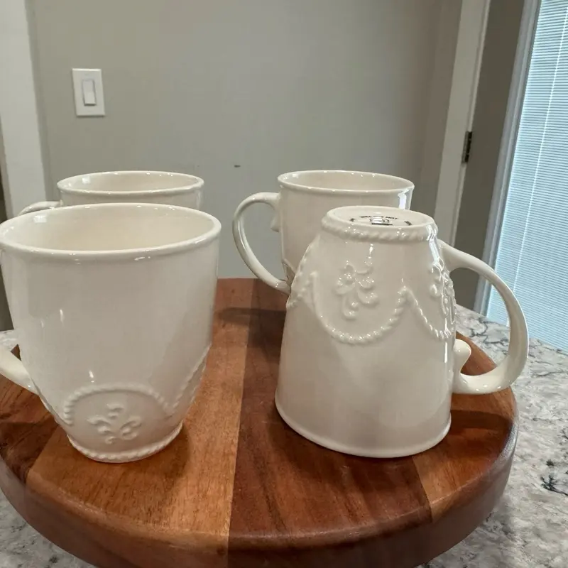 Juego de 4 tazas marbella