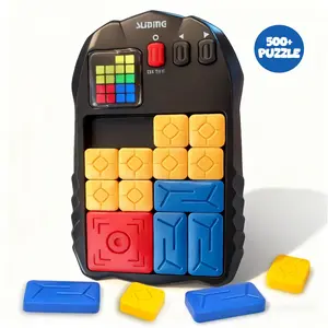 Super Sliding Puzzle Game, 500 Challenge Brain Teasers, Kids Teenage Toy, Travel Game, Adult Office Stress Relief Toy