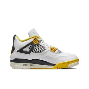 Sulfur Yellow Accented High-Top Casual Shoes