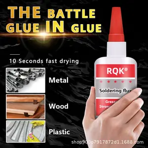 20g Instant Adhesive (1 Count), Universal Quick-drying Welding Glue, Repair Glue for Glass, Plastic, Wood, Ceramic and Leather