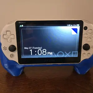 Ergonomic grip and stand for PS Vita 2000